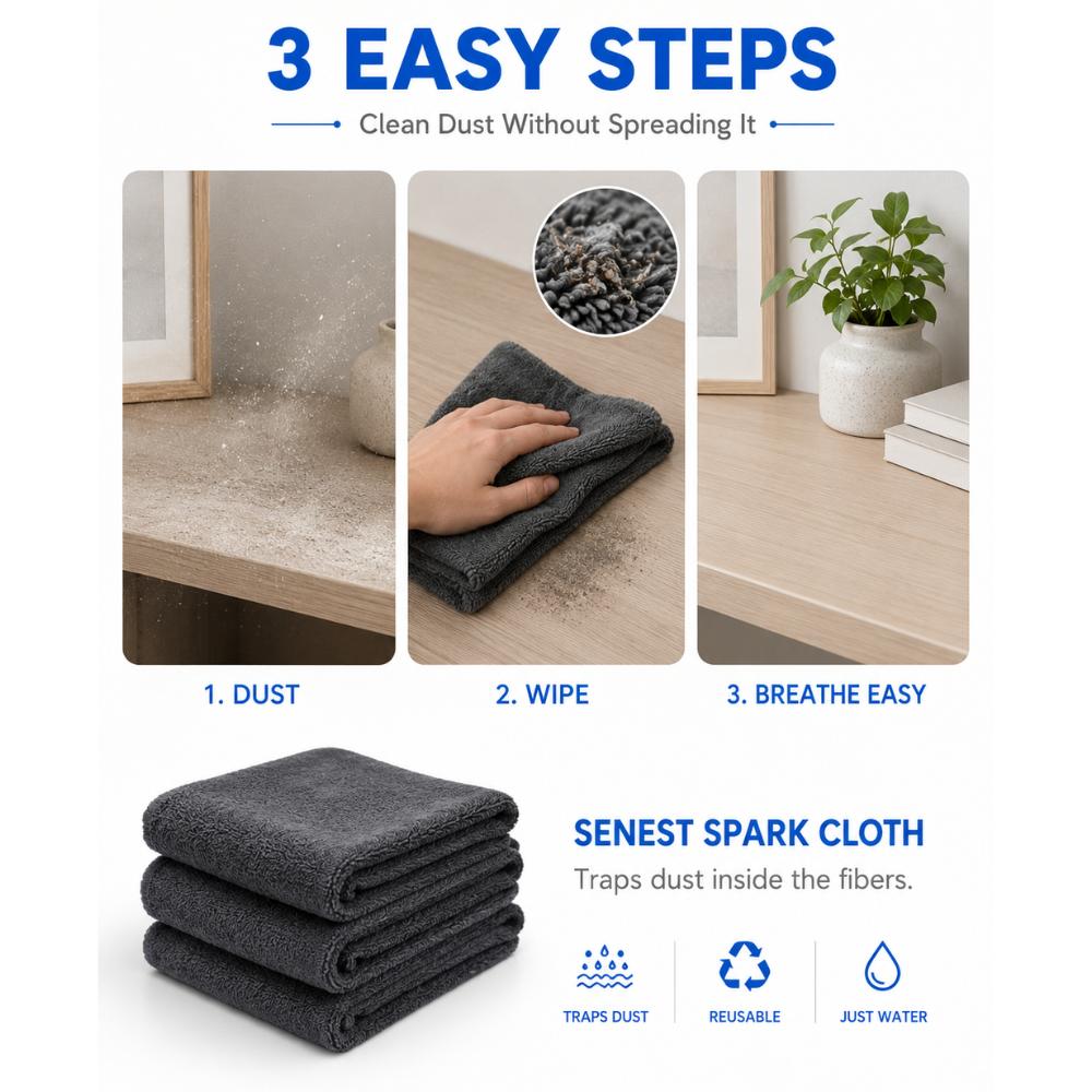 Senest DUSTLOCK PRO - Nano Fiber Technology